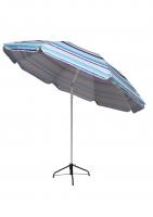 Зонт пляжный фольгированный (240см) 6 расцветок 12шт/упак ZHU-240 (расцветка 1)